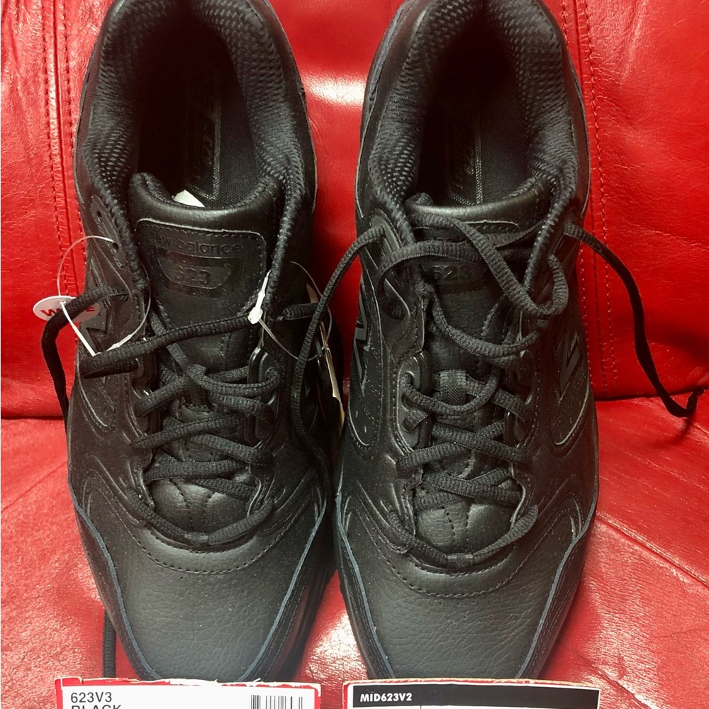 NWT Men’s New Balance Training 623 Shoes for Crews Sneakers Black Sz 13 2E Wide - Picture 2 of 4